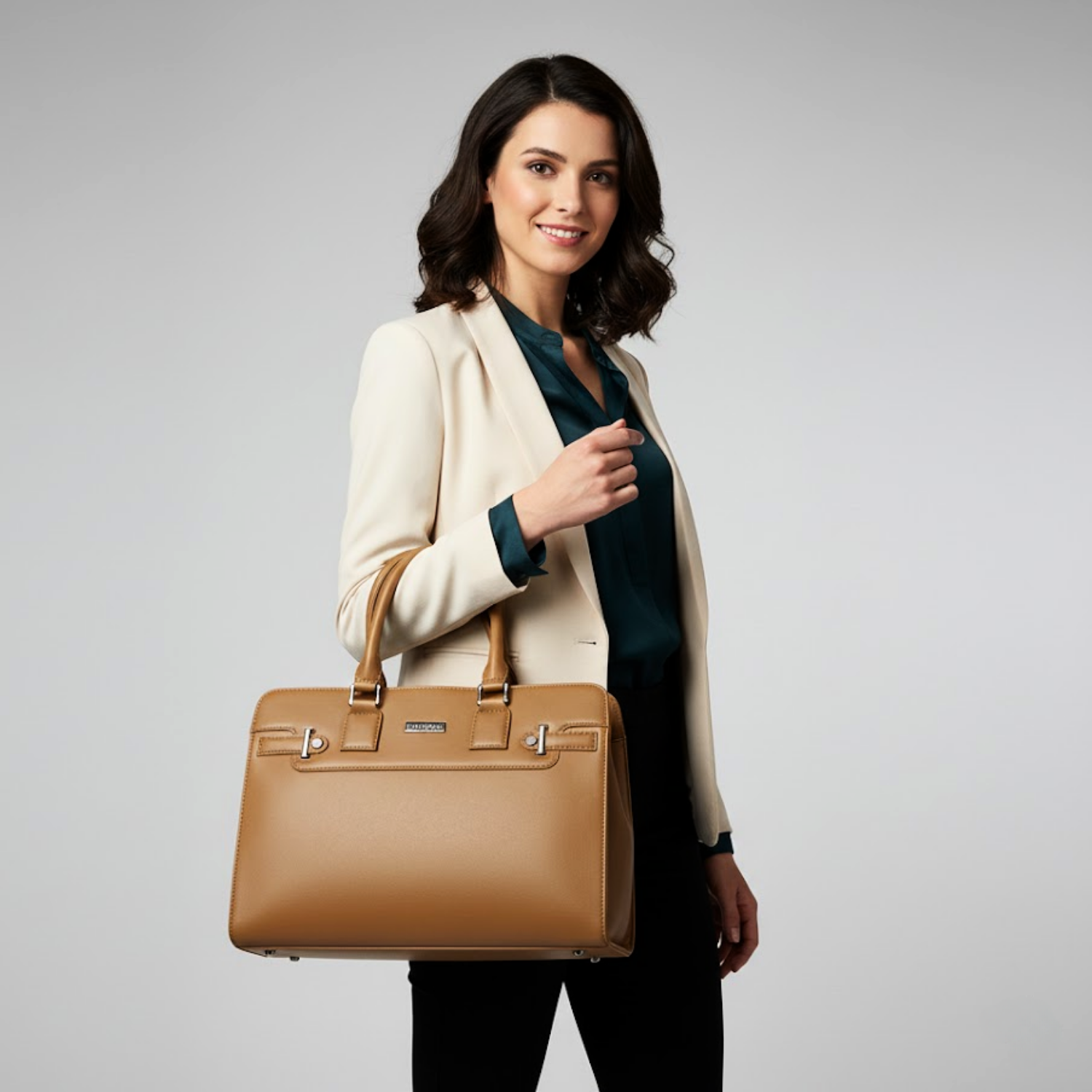 Top Handle Design with Zipper Closure - Image 4