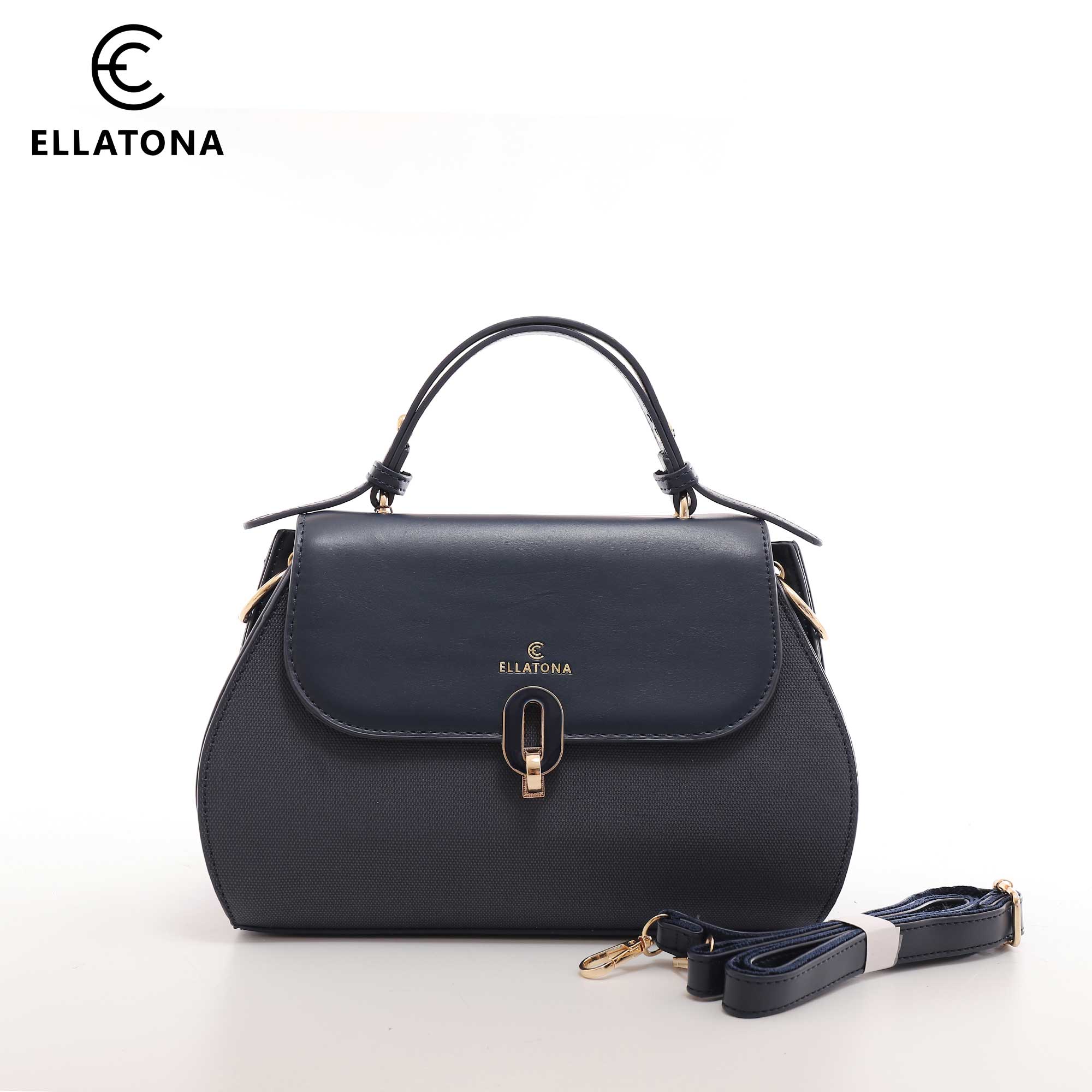 PU Leather Finish Satchel Bag for Women
