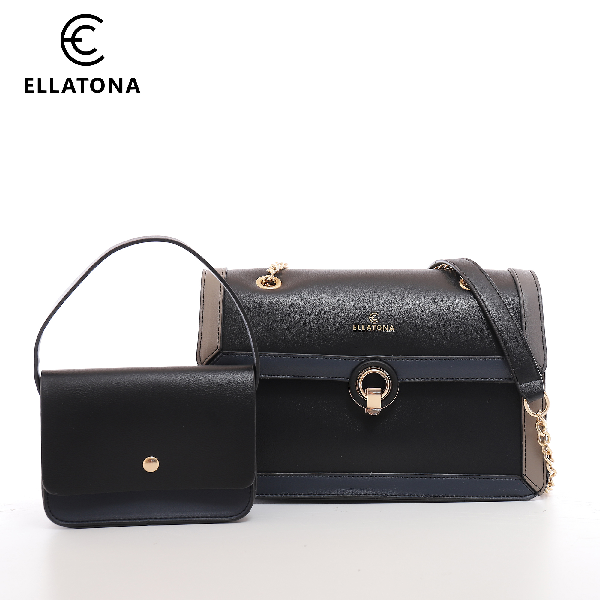 Top Handle Bag and Mini Pouch - Image 4