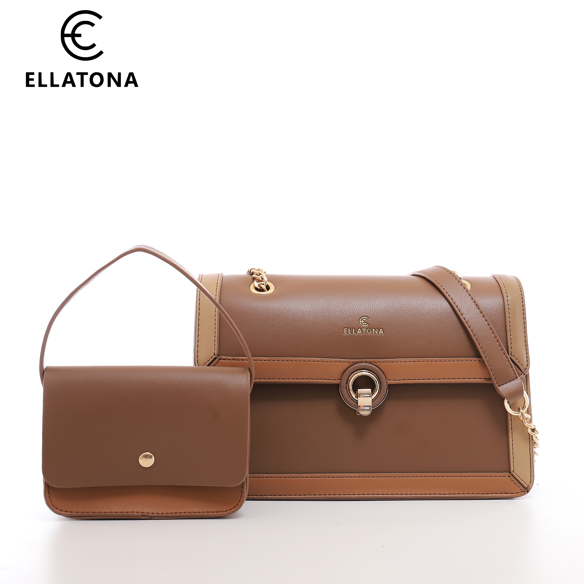 Top Handle Bag and Mini Pouch - Image 3