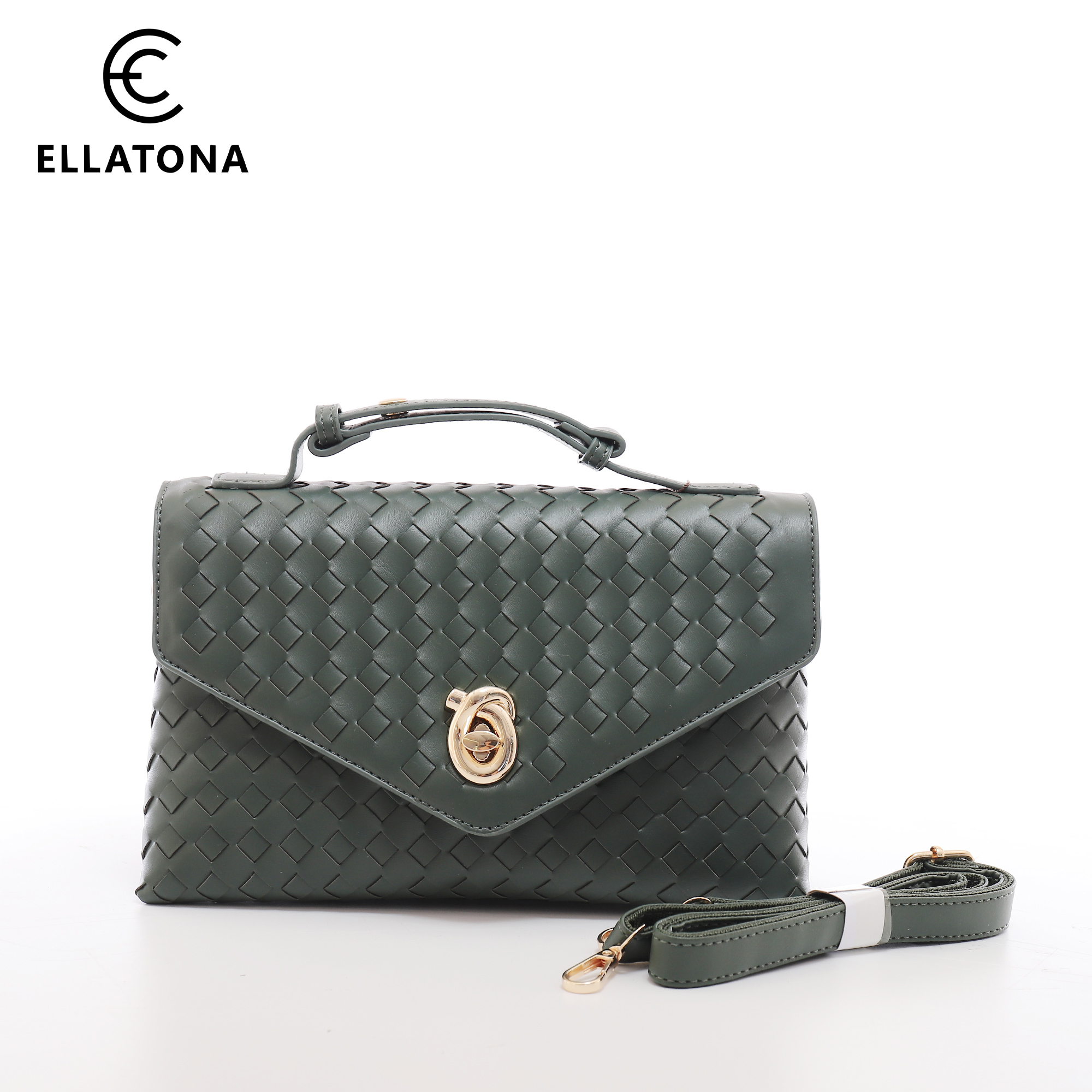 Structured Satchel Bag