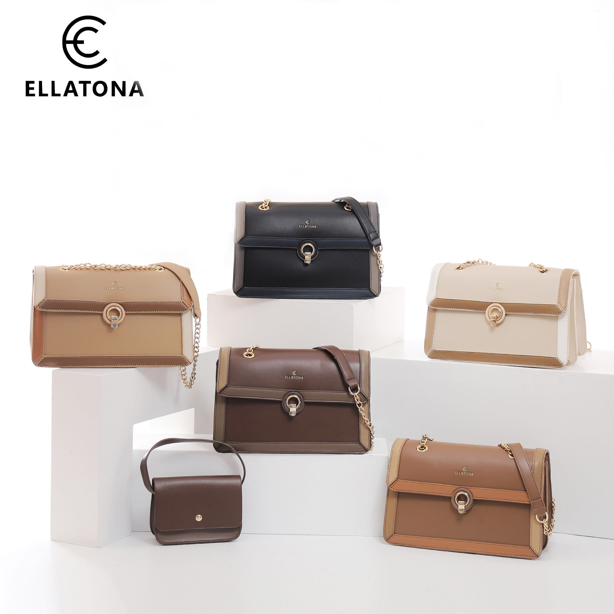 Top Handle Bag and Mini Pouch - Image 8