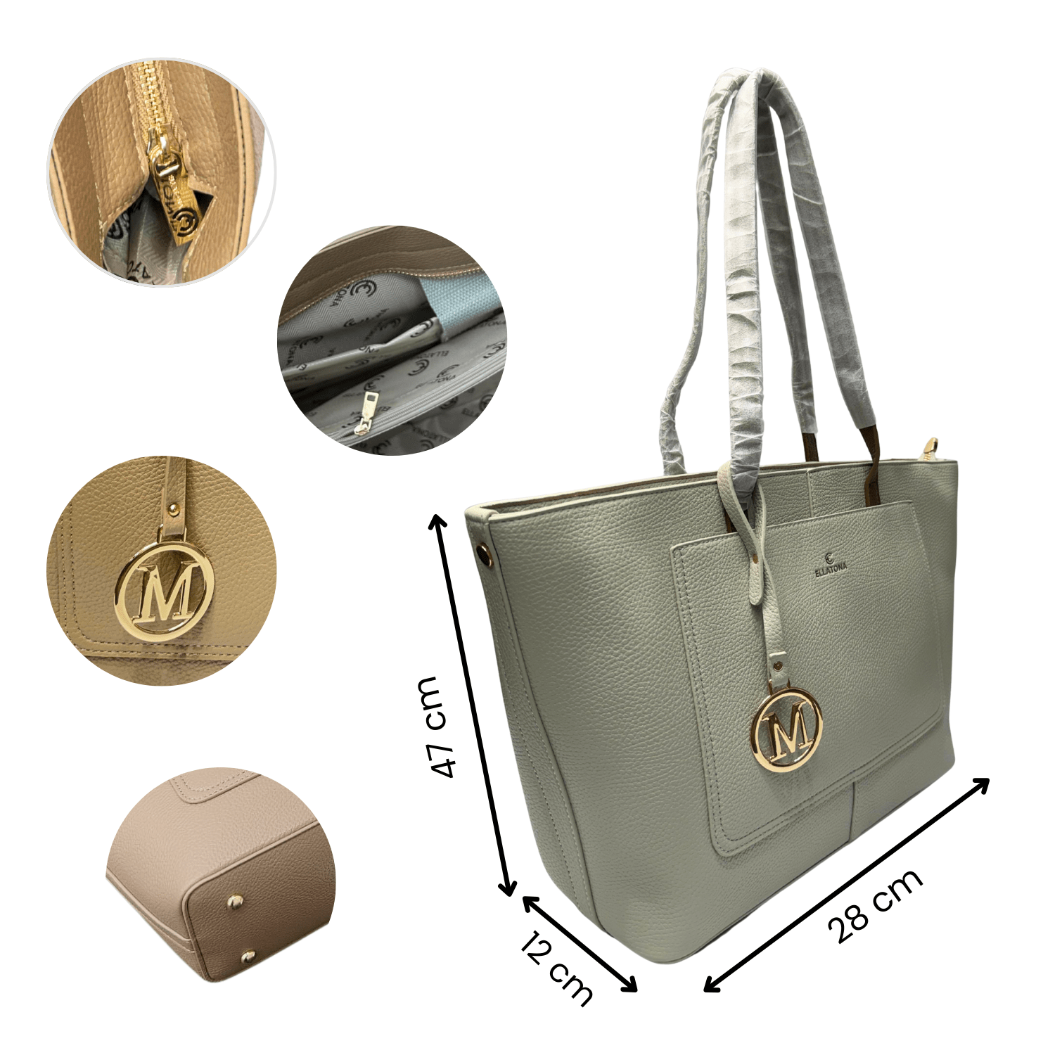Mira Charm Tote - Image 2