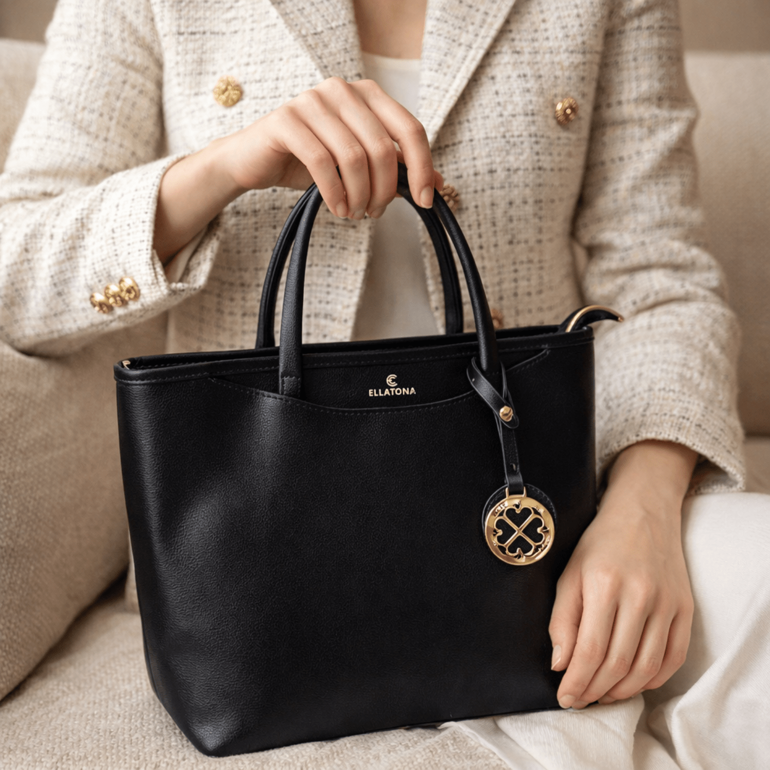 Celeste Noir Tote - Image 3