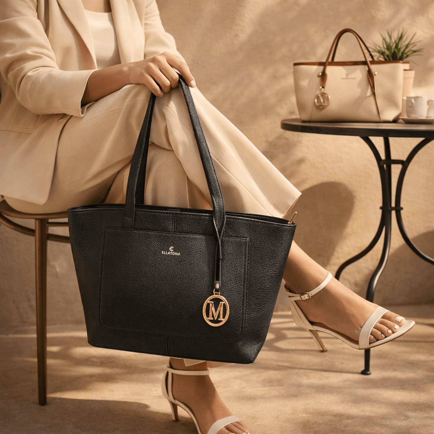 Mira Charm Tote - Image 4